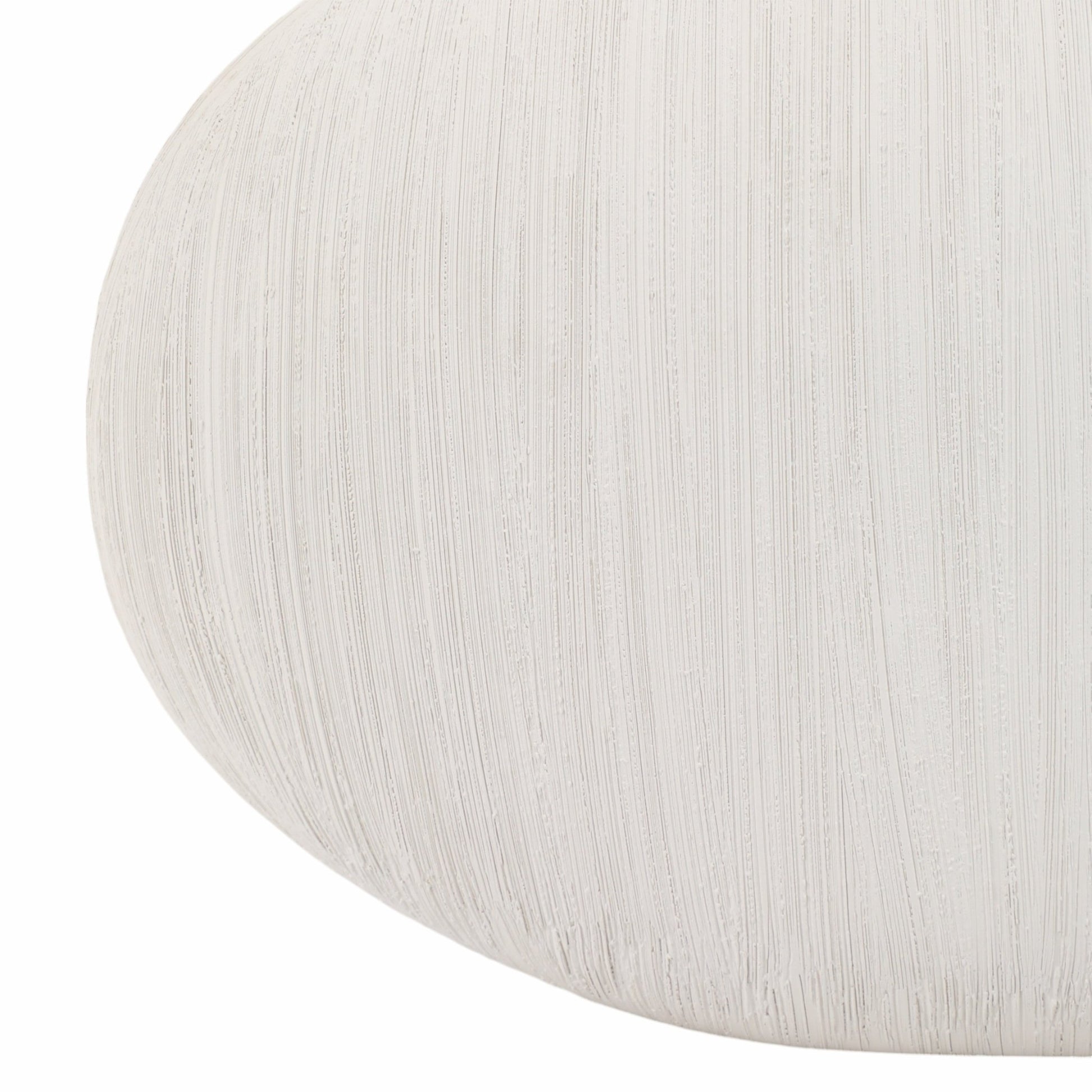 16x11" Cascais Small White Portugal Vase Vases and Jars| Sagebrook Home