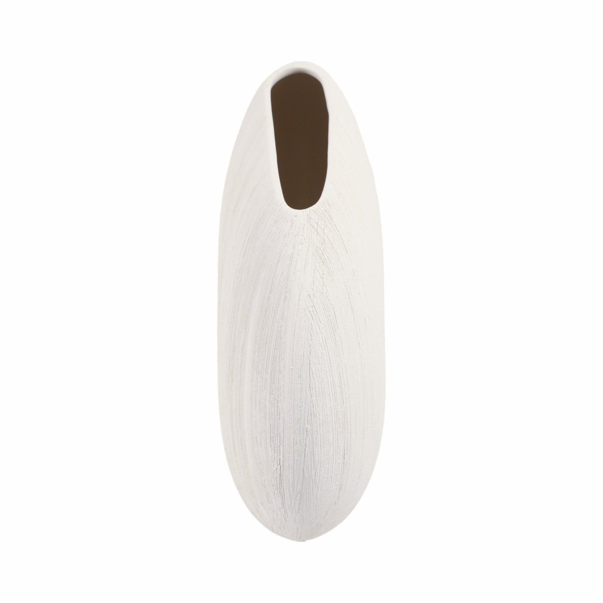 16x11" Cascais Small White Portugal Vase Vases and Jars| Sagebrook Home