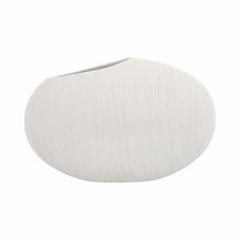 16x11" Cascais Small White Portugal Vase