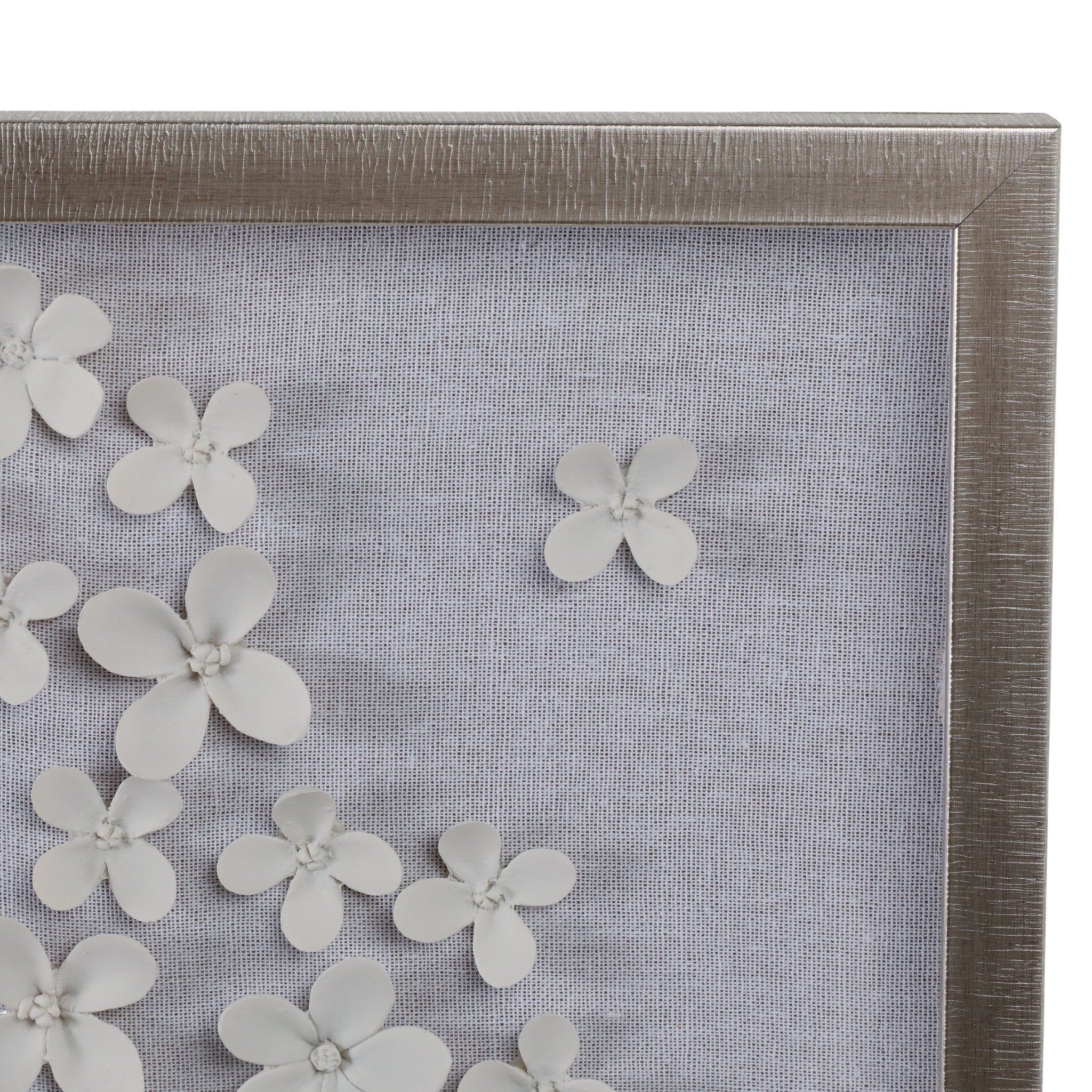 16X42 CHARNEY DIMENSIONAL FLOWER SHADOWBOX ART Wall Art| Sagebrook Home