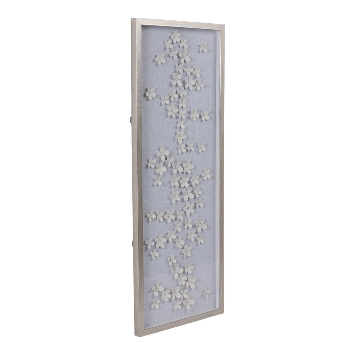 16X42 CHARNEY DIMENSIONAL FLOWER SHADOWBOX ART Wall Art| Sagebrook Home