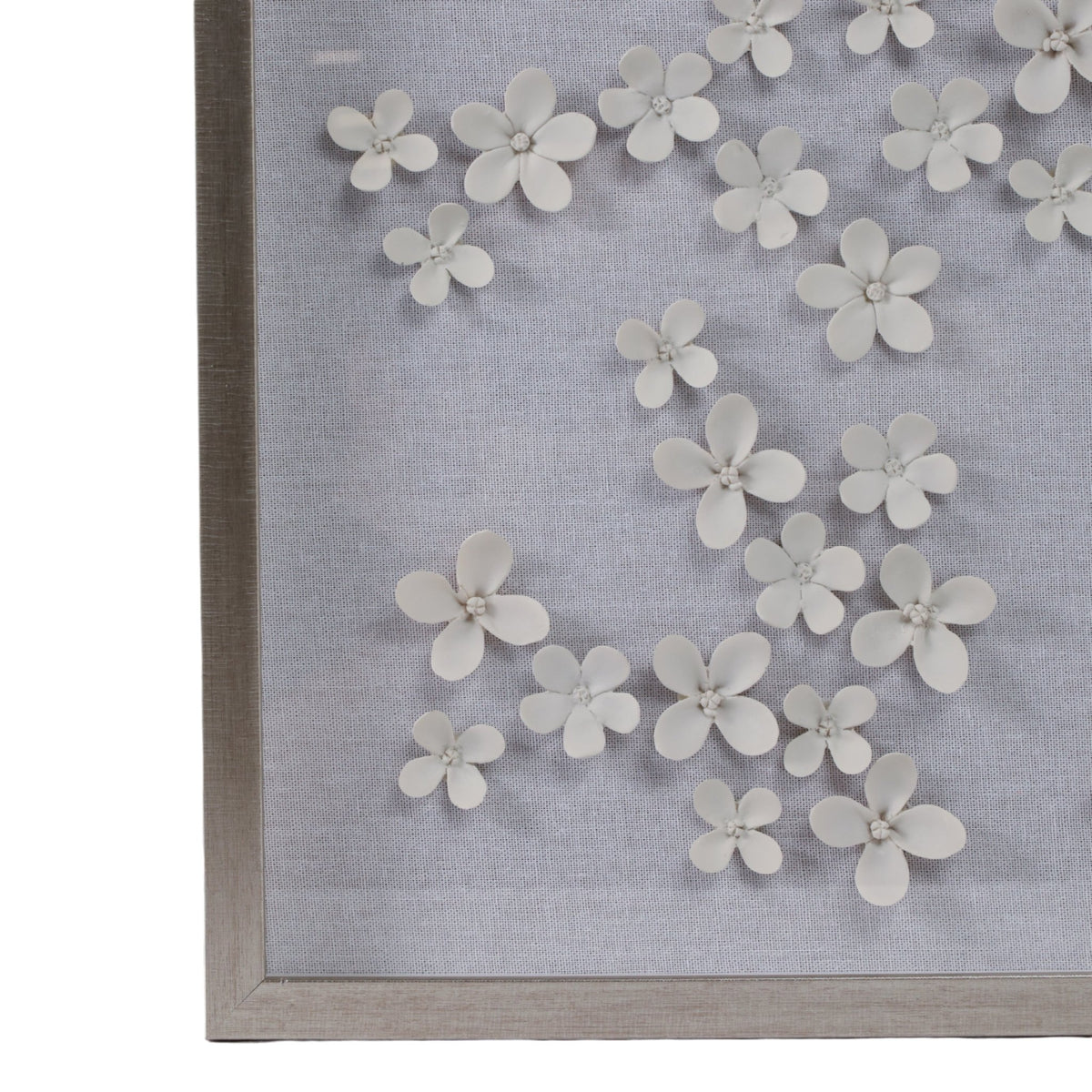 16X42 CHARNEY DIMENSIONAL FLOWER SHADOWBOX ART Wall Art| Sagebrook Home