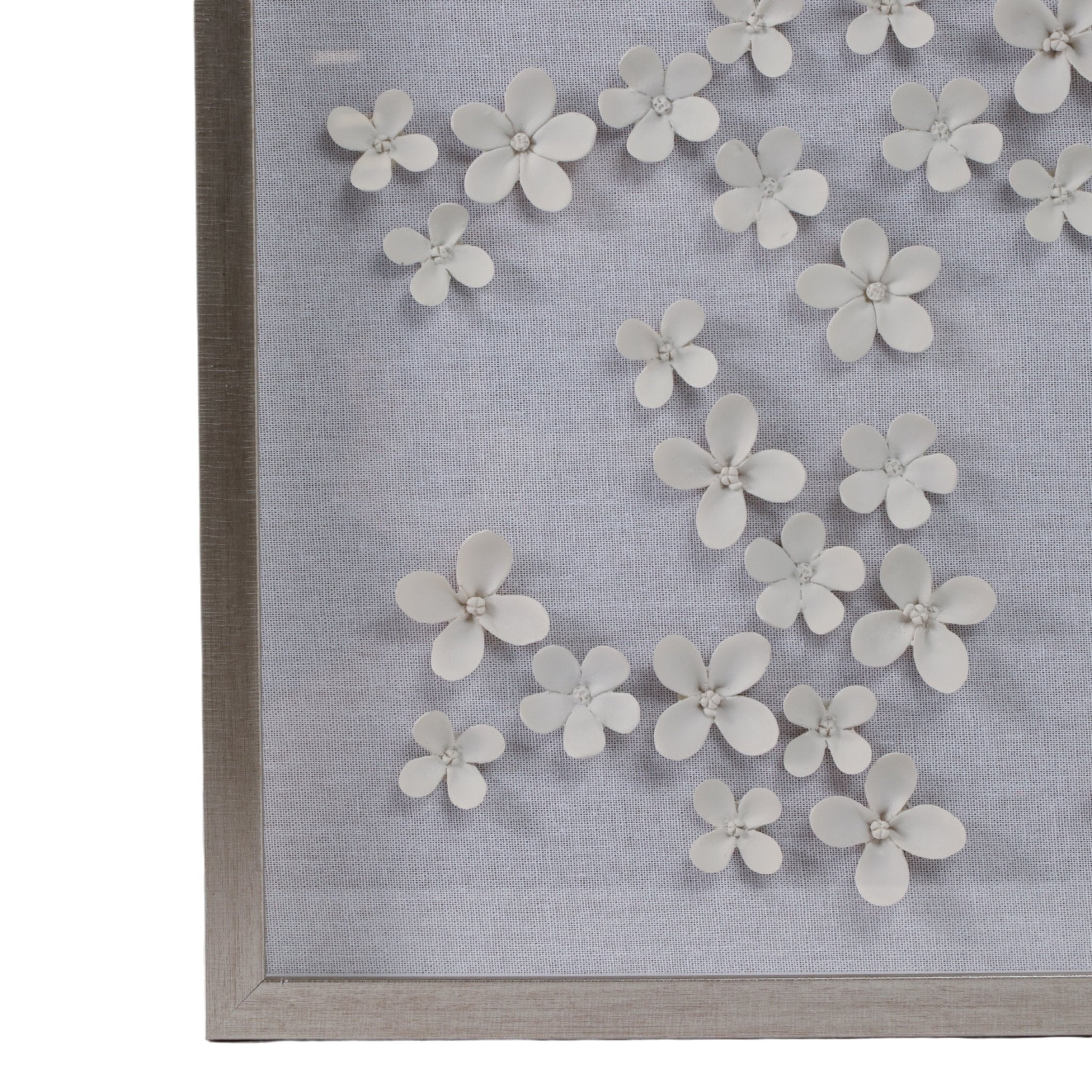 16X42 CHARNEY DIMENSIONAL FLOWER SHADOWBOX ART Wall Art| Sagebrook Home