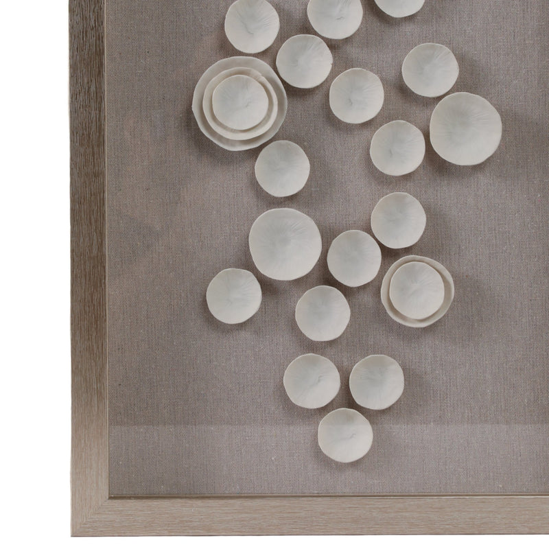 16x47 Bertrand Dimensional Botantical Shadowbox Ar - Al Rugaib Furniture