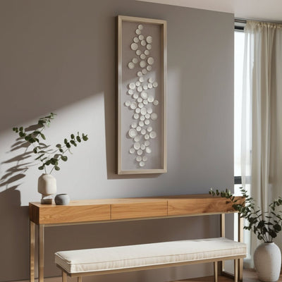 16x47 Bertrand Dimensional Botantical Shadowbox Ar - Al Rugaib Furniture