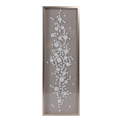 16X47 PADUINAN DIMENSIONAL FLOWER SHADOWBOX ART - Al Rugaib Furniture