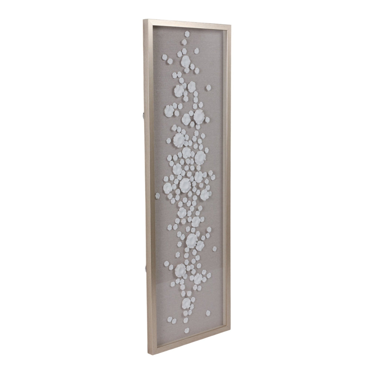 16X47 PADUINAN DIMENSIONAL FLOWER SHADOWBOX ART Wall Art| Sagebrook Home