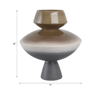 17" Azevedo Small Oversized Portugal Vase - Al Rugaib Furniture