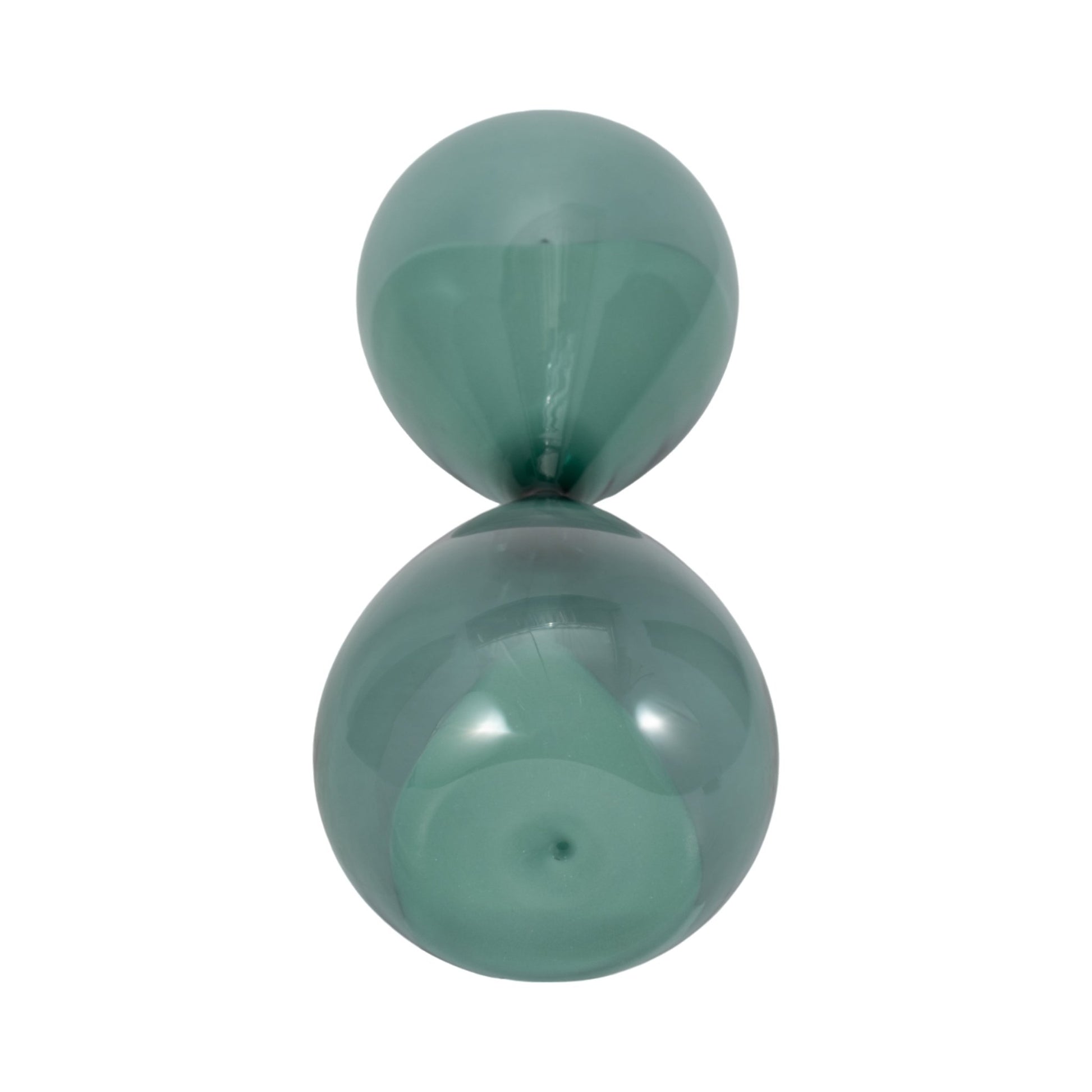 17" Bombora Large Teal Hourglass Table Decors| Sagebrook Home