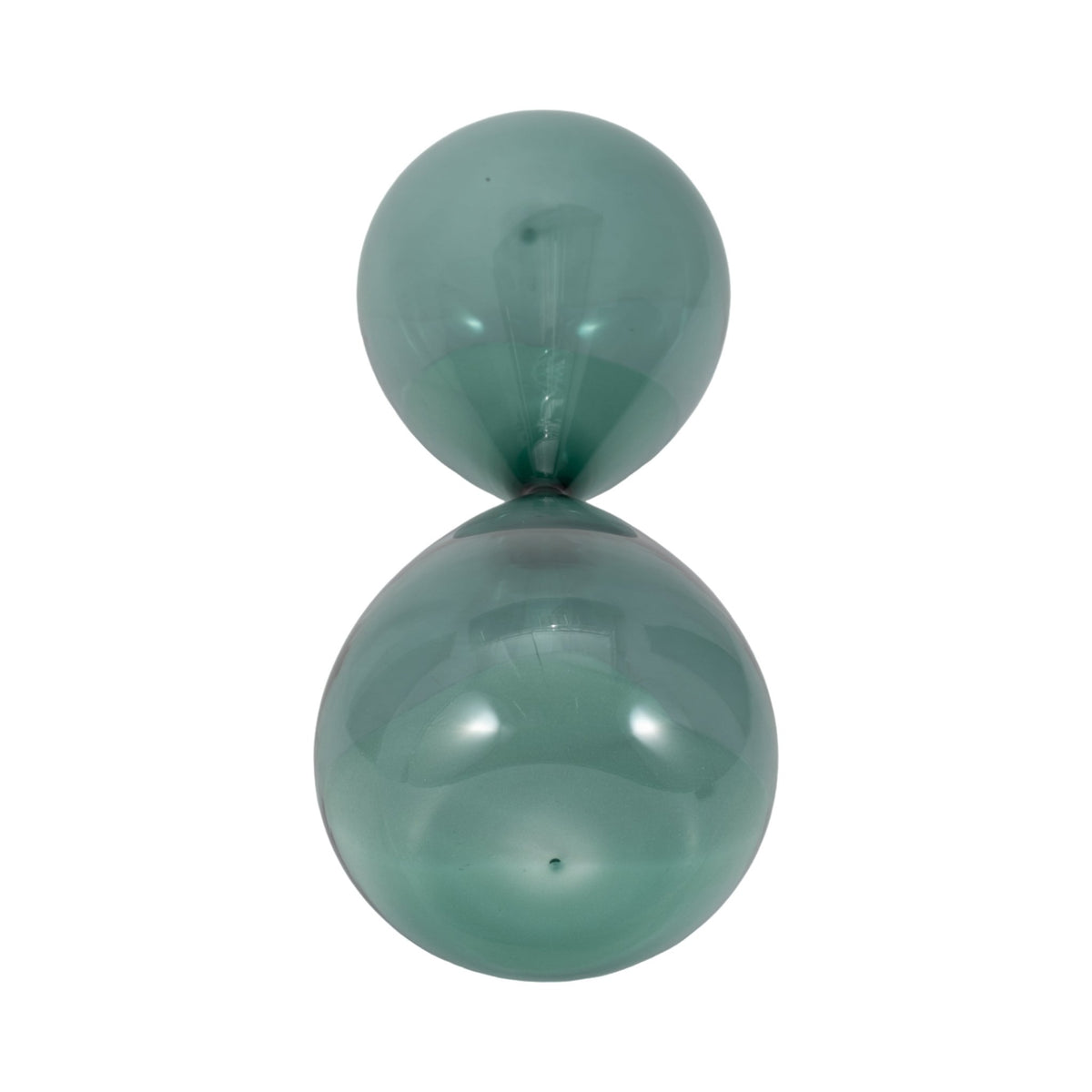 17" Bombora Large Teal Hourglass Table Decors| Sagebrook Home