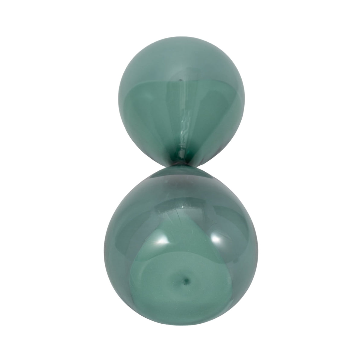 17" Bombora Large Teal Hourglass Table Decors| Sagebrook Home