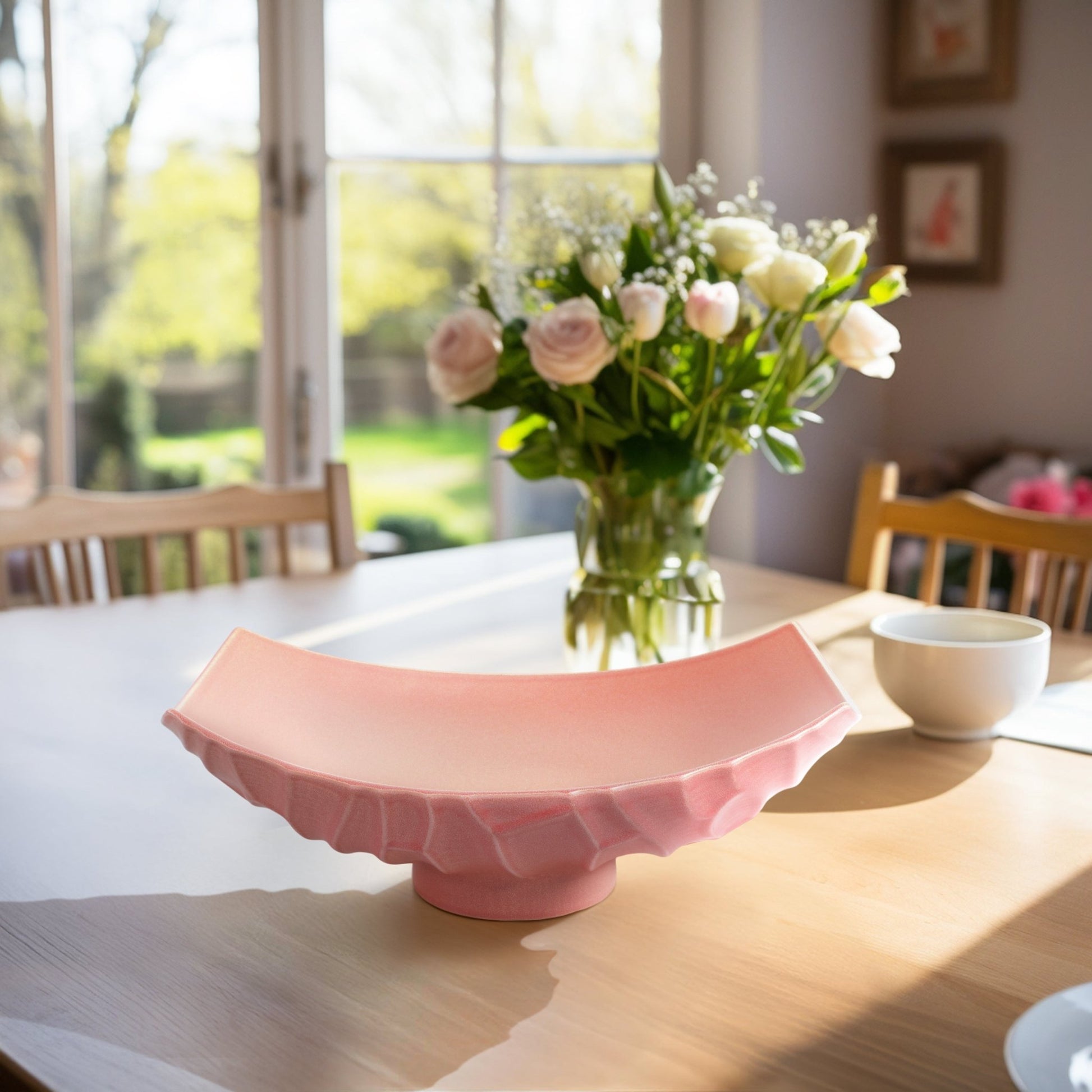 17" Quinlan Porcelain Tray,bean Red Table Decors| Sagebrook Home