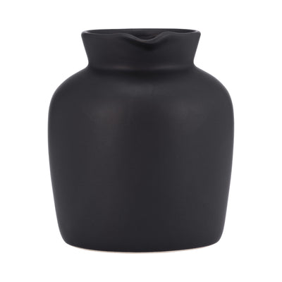 Cer, 5 Pitcher Vase, Black