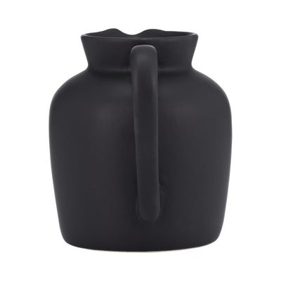 Cer, 5 Pitcher Vase, Black
