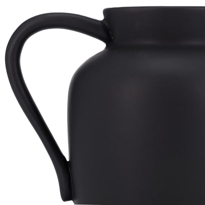 Cer, 5 Pitcher Vase, Black