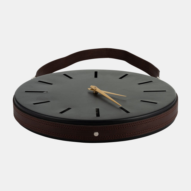 METAL, 14 WALL CLOCK, BLACK