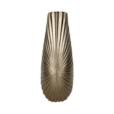 METAL, 16 BURST VASE, CHAMPAGNE