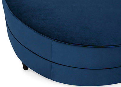 Oversized accent ottoman