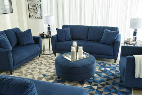 Oversized accent ottoman