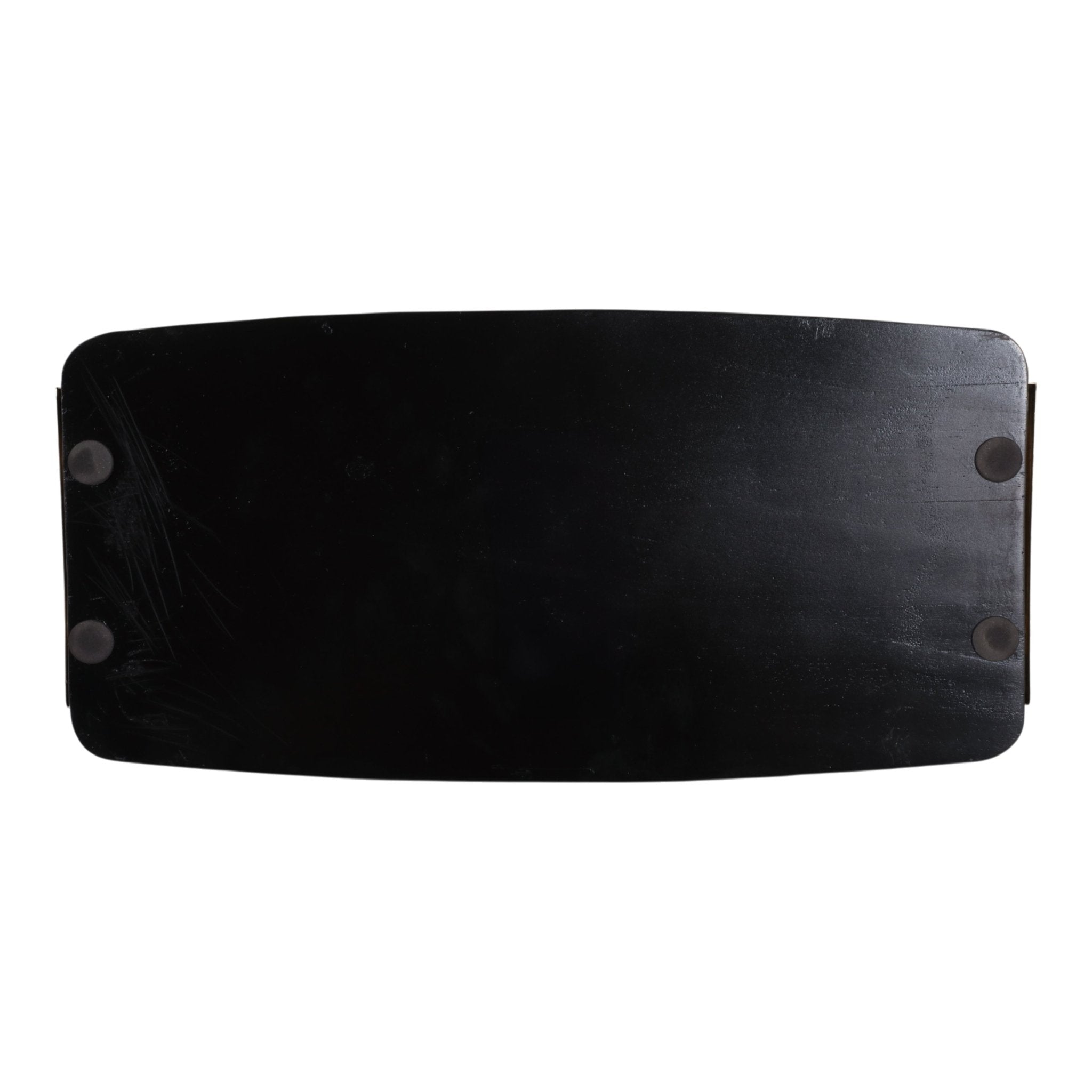 17x8" Chauncey Black And Red Tray Tray| Sagebrook Home