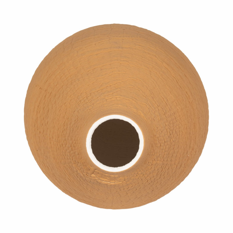 18" Baltra 3d Printed Vase, Apple Cinnamon - Al Rugaib Furniture