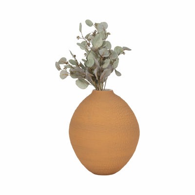 18" Baltra 3d Printed Vase, Apple Cinnamon - Al Rugaib Furniture