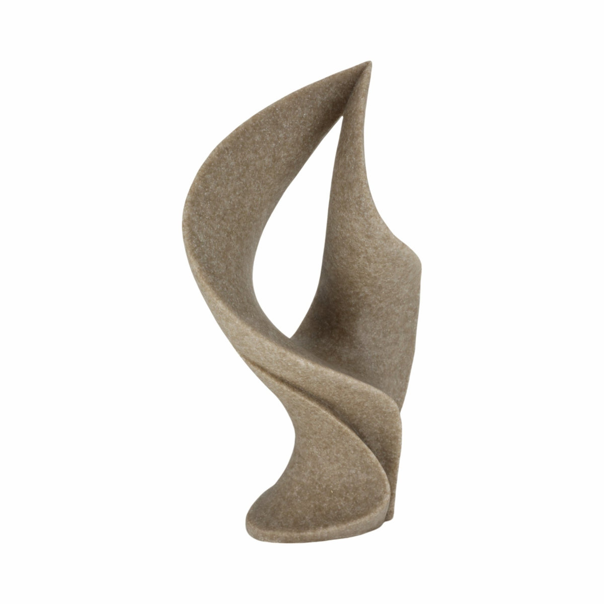 18" Flowood Brown Quartz Resin Statuary Table Decors| Sagebrook Home
