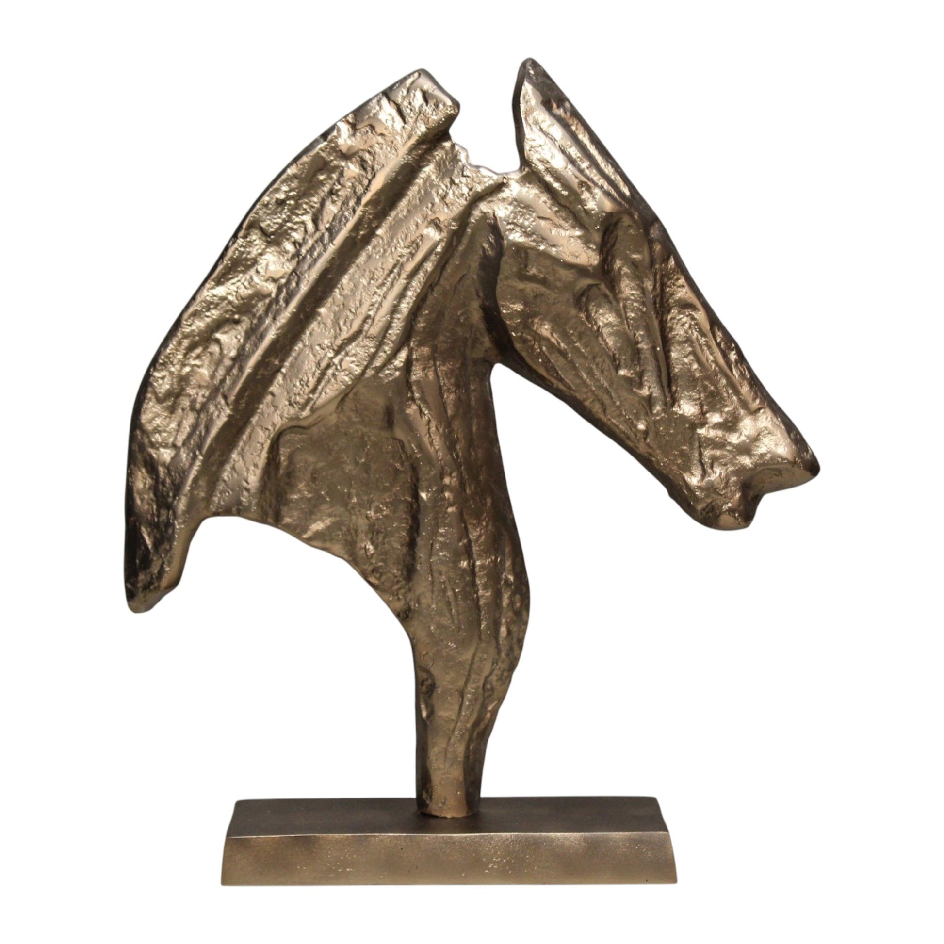 18" GALENA GOLD HORSE STATUARY Table Decors| Sagebrook Home