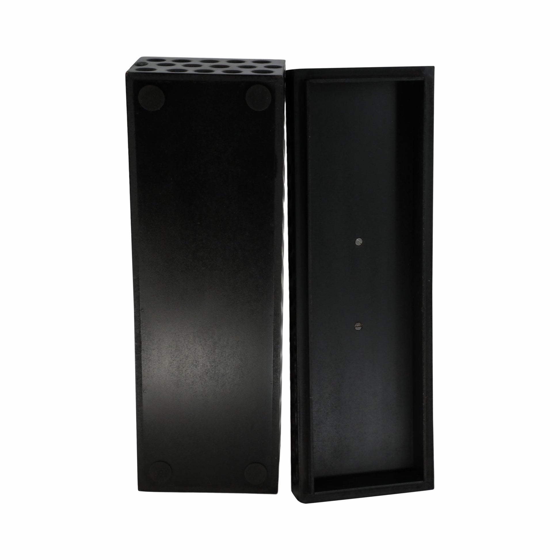 18" Griffon Black Wood Box Table Decors| Sagebrook Home
