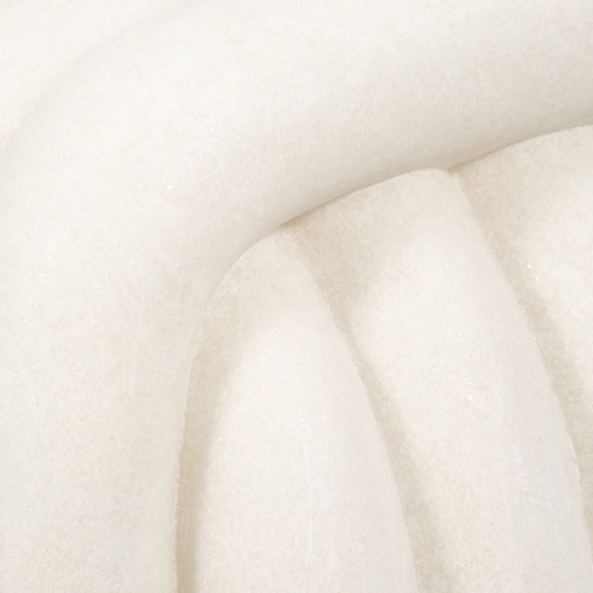 18" HUZZAH QUARTZ RESIN STOOL, WHITE Stools| Sagebrook Home