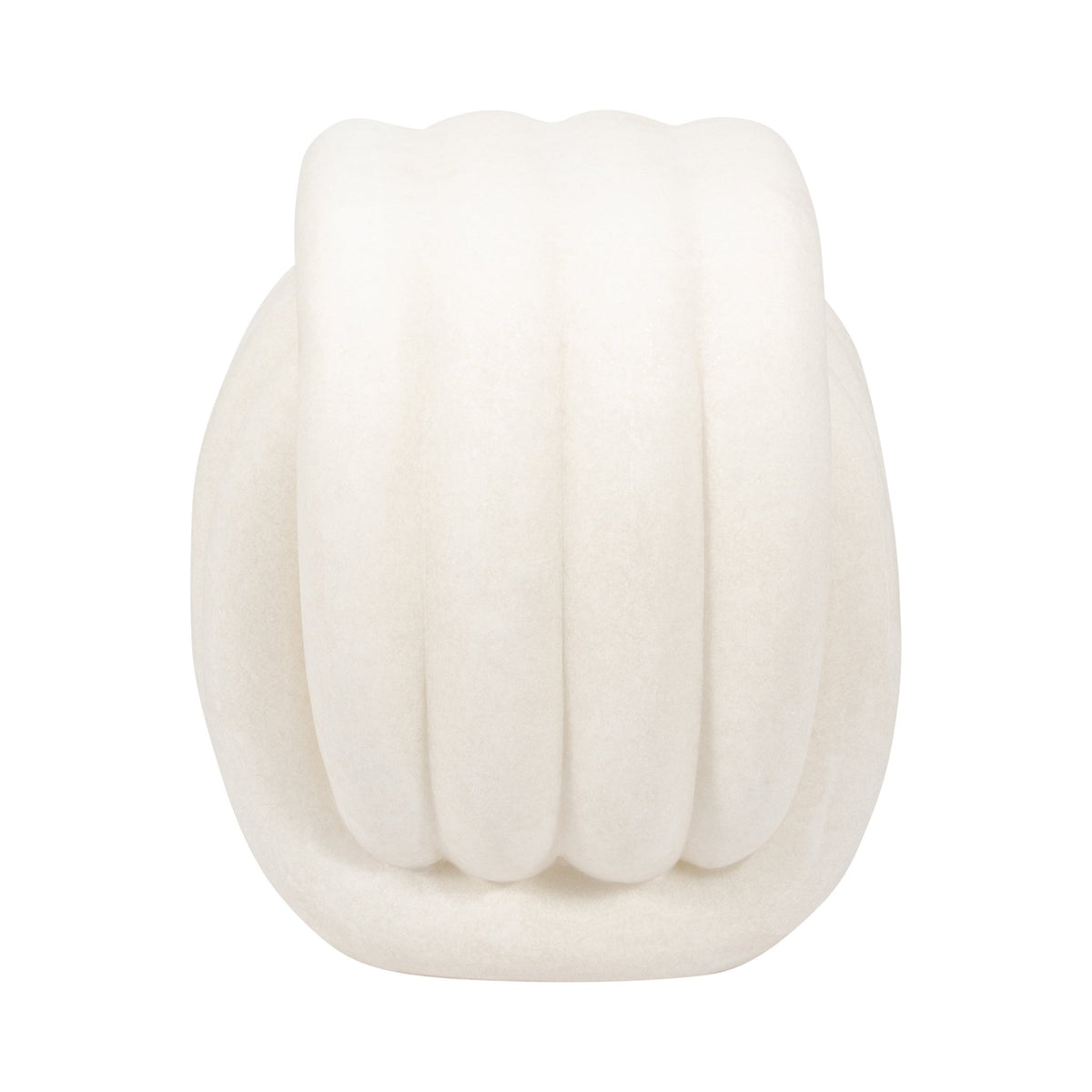 18" HUZZAH QUARTZ RESIN STOOL, WHITE Stools| Sagebrook Home