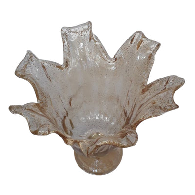 18" Maggiore Italian Art Glass Vase - Al Rugaib Furniture