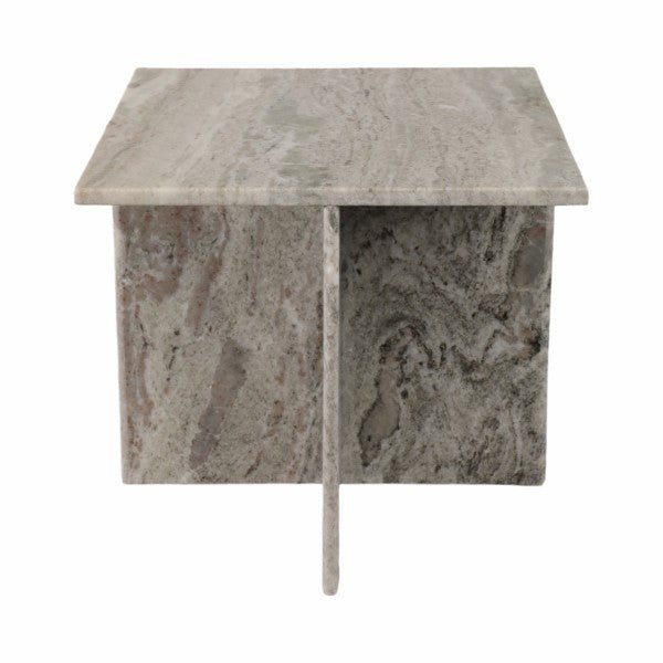 18" ROMMI LARGE MARBLE TABLE, WHITE Accent & End Tables| Sagebrook Home