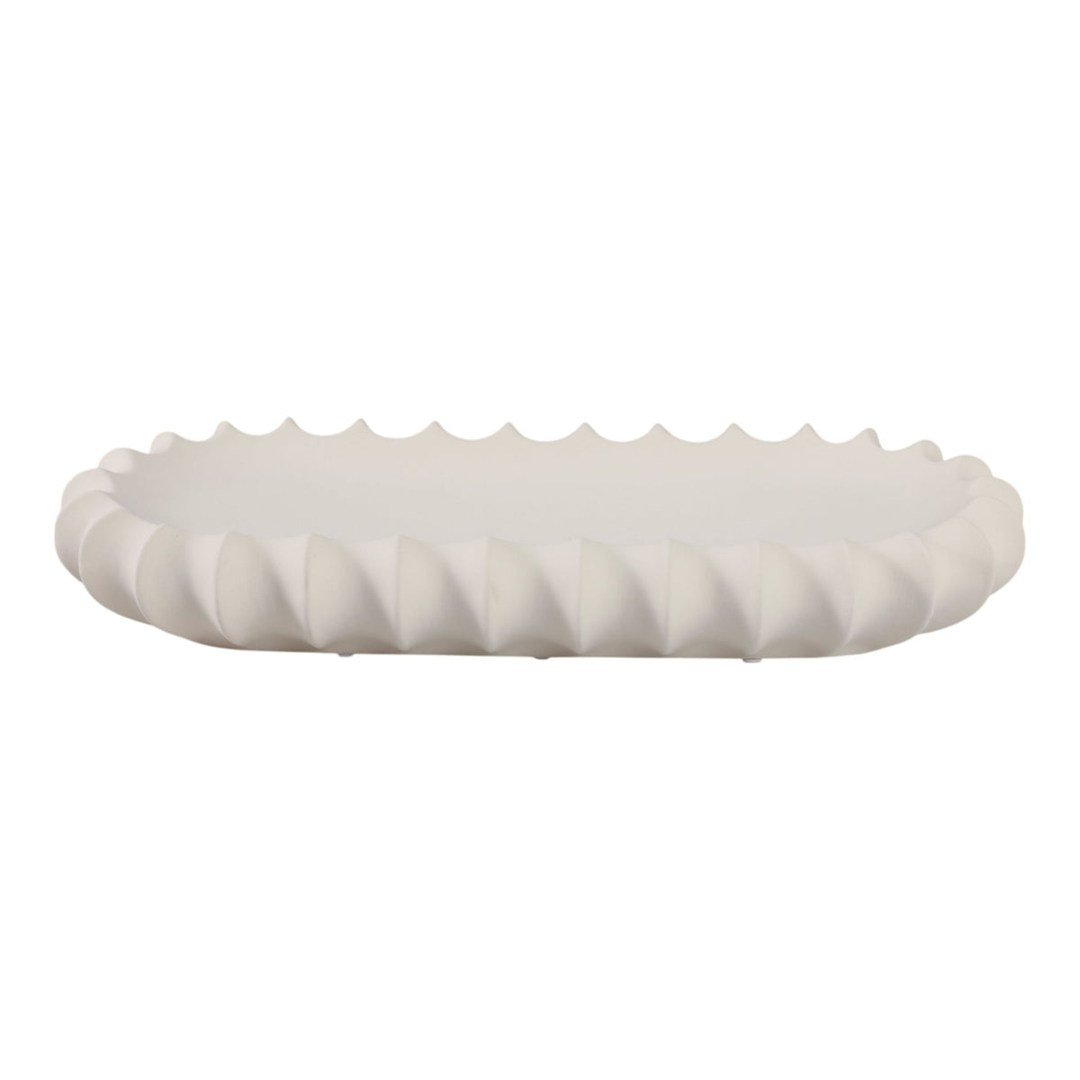 18" Tivia Ceramic Tray Table Decors| Sagebrook Home