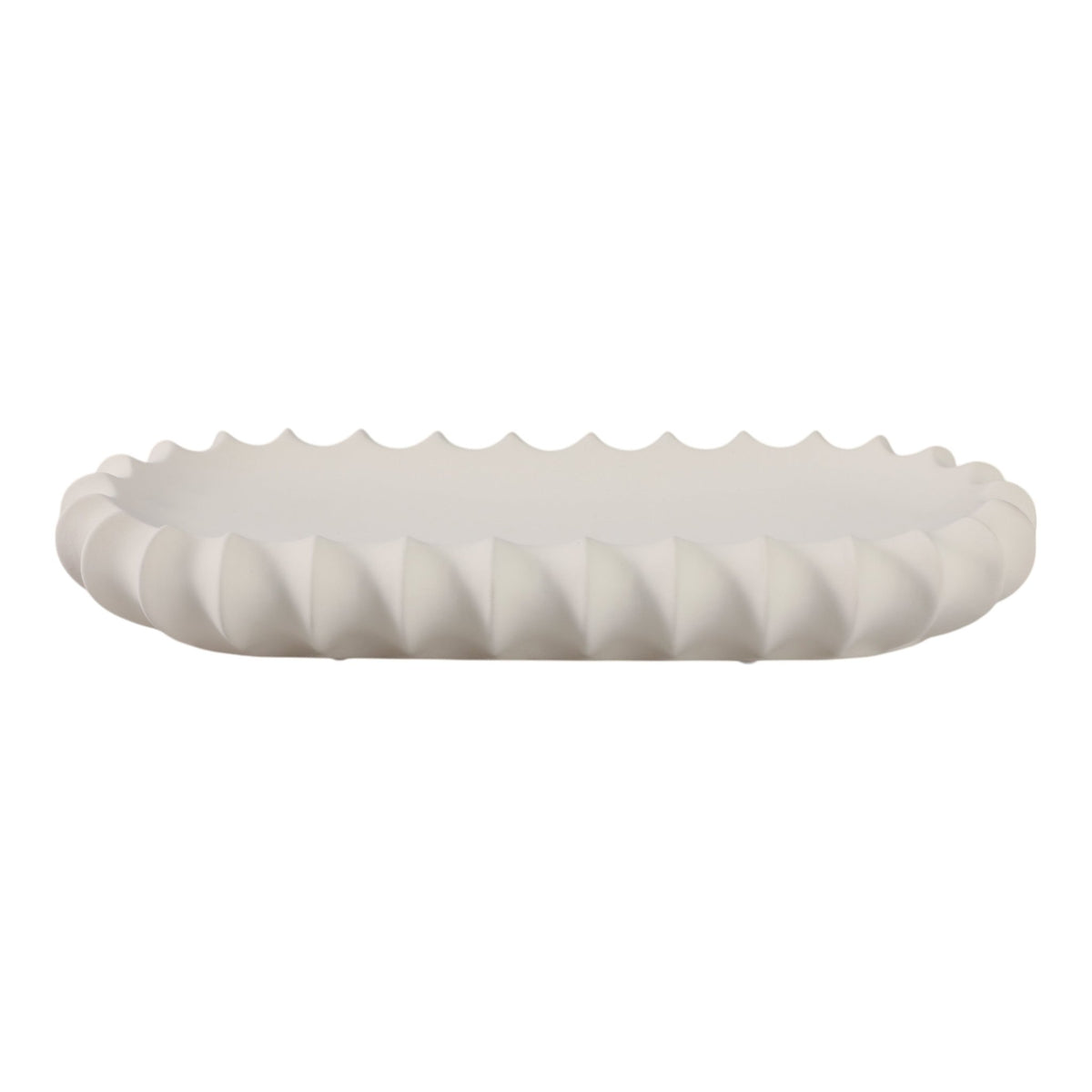 18" Tivia Ceramic Tray Table Decors| Sagebrook Home