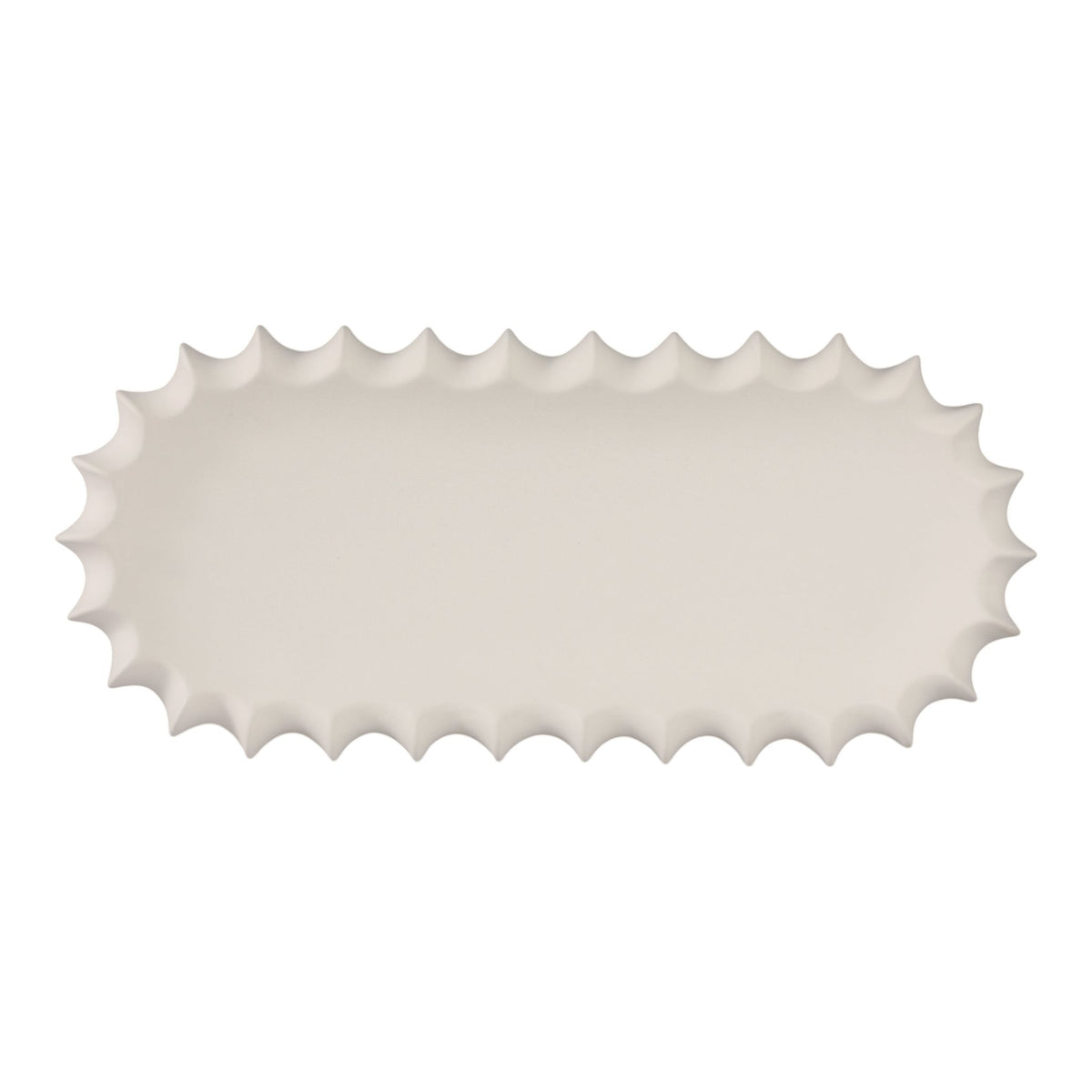 18" Tivia Ceramic Tray Table Decors| Sagebrook Home