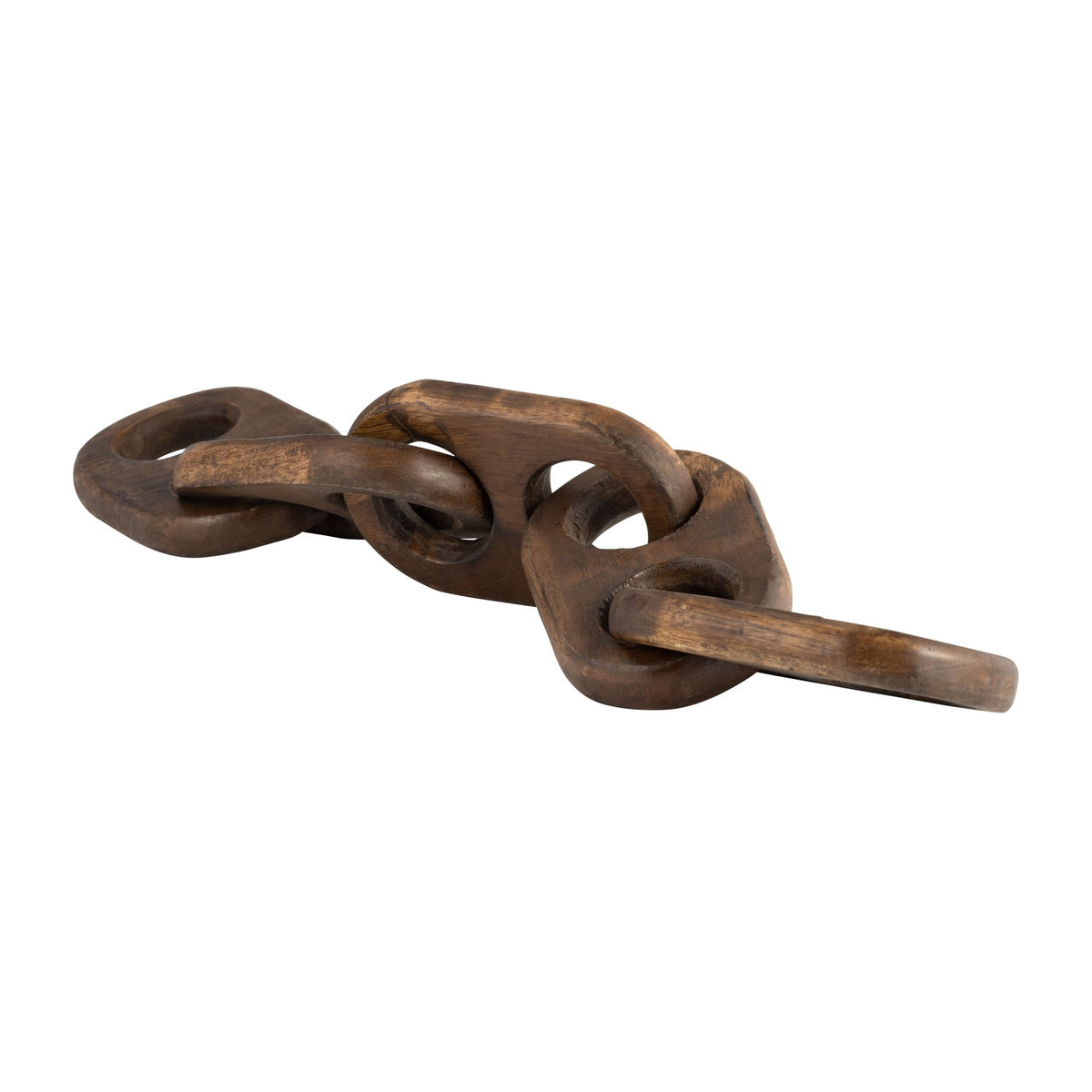 18" WOODEN CHAINS, BROWN Table Decors| Sagebrook Home