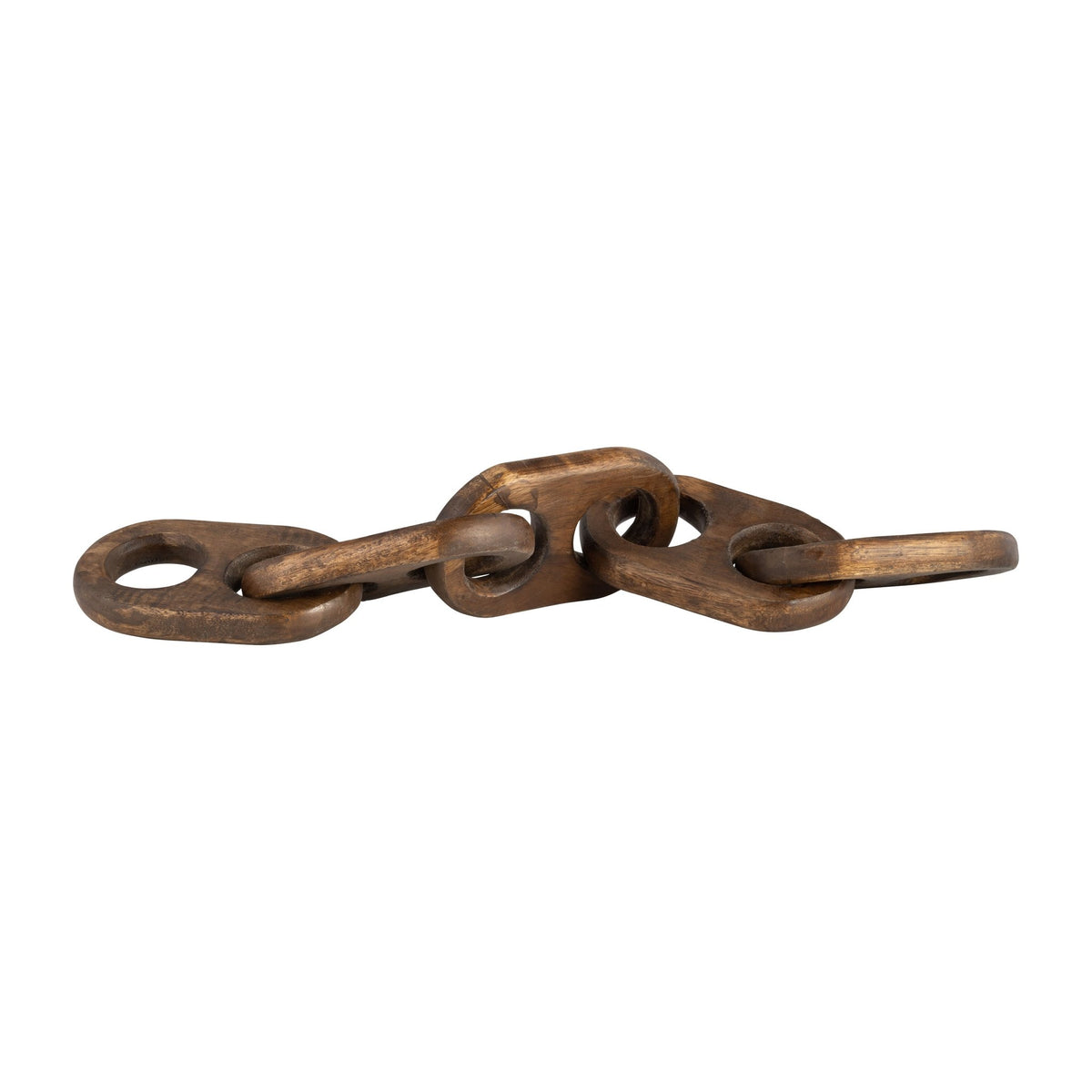 18" WOODEN CHAINS, BROWN Table Decors| Sagebrook Home