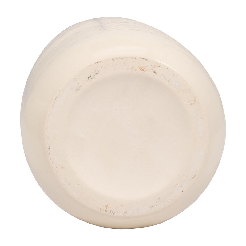 CER, 14 TEXTURED LINES VASE, COTTON