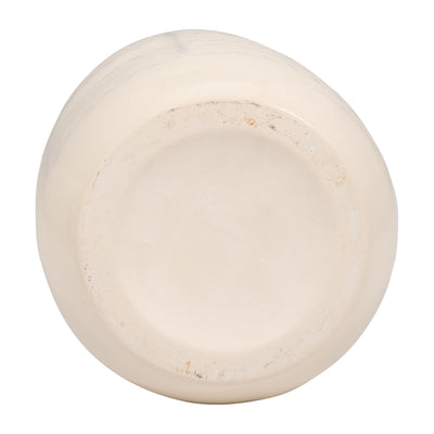 CER, 16 TEXTURED LINES VASE, COTTON