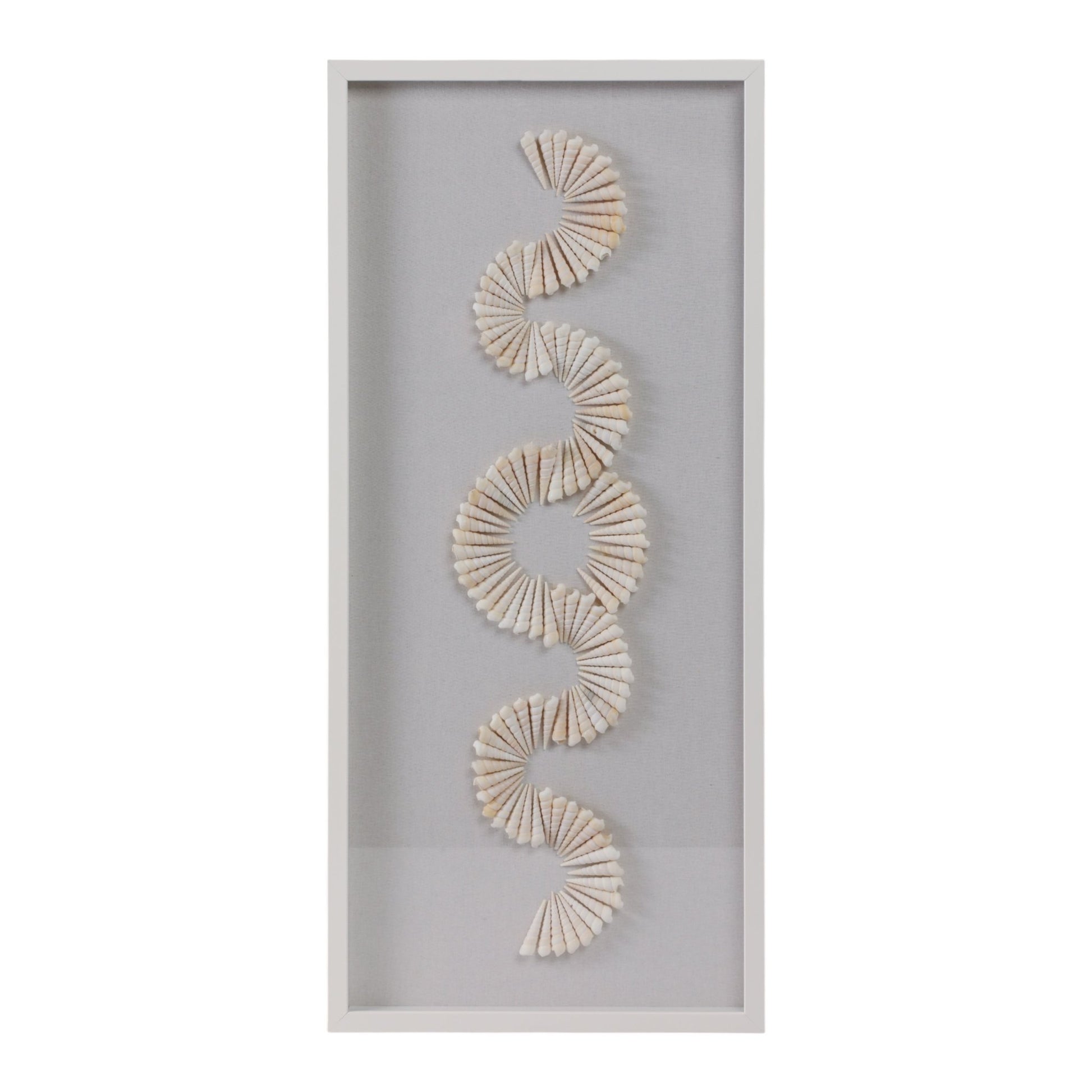 18x40 Atlantis Shell Shadowbox Art Wall Art| Sagebrook Home