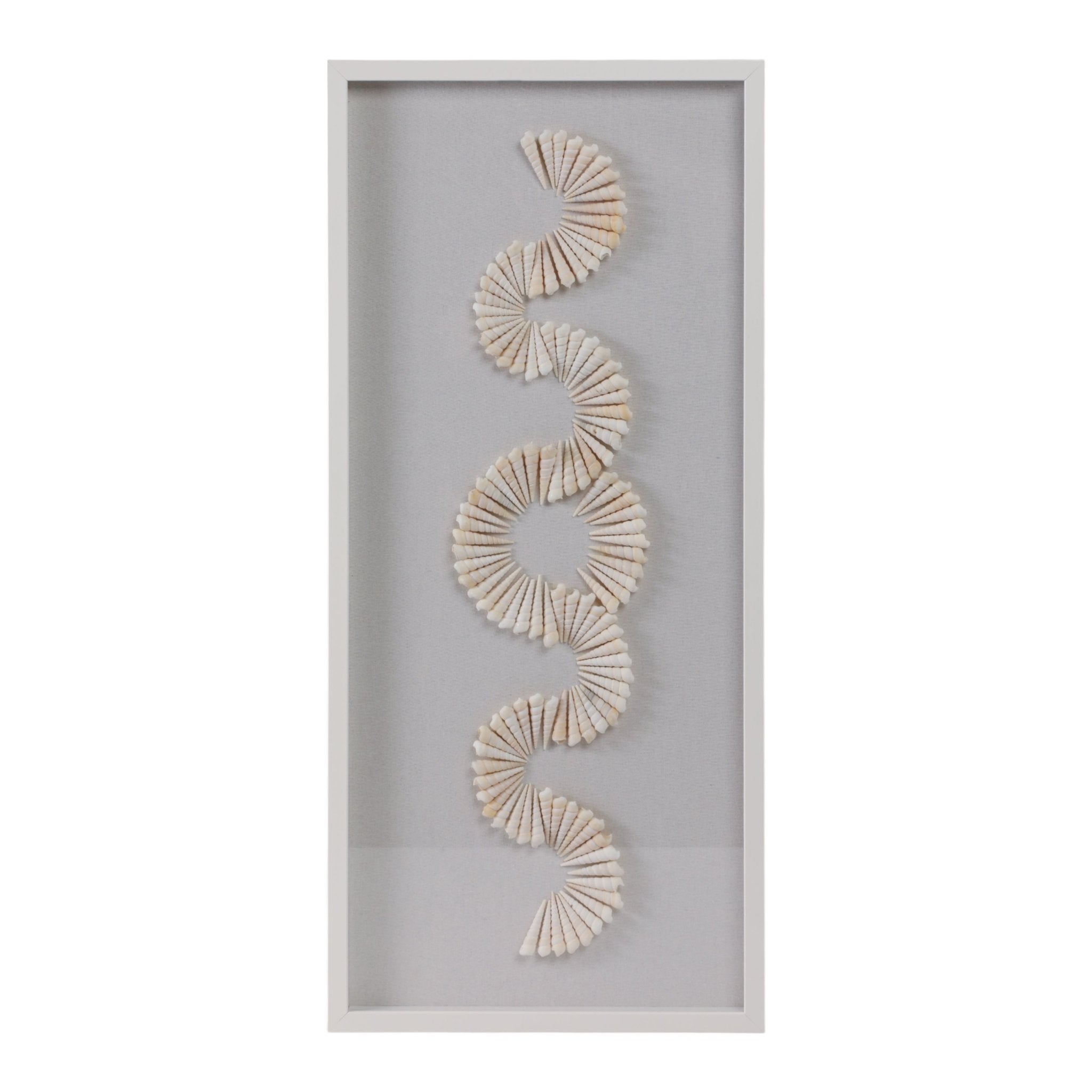 18x40 Atlantis Shell Shadowbox Art Wall Art| Sagebrook Home