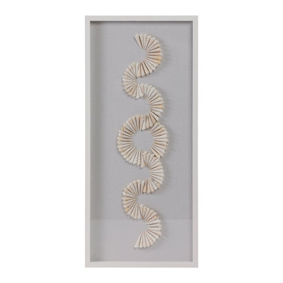 18x40 Atlantis Shell Shadowbox Art - Al Rugaib Furniture