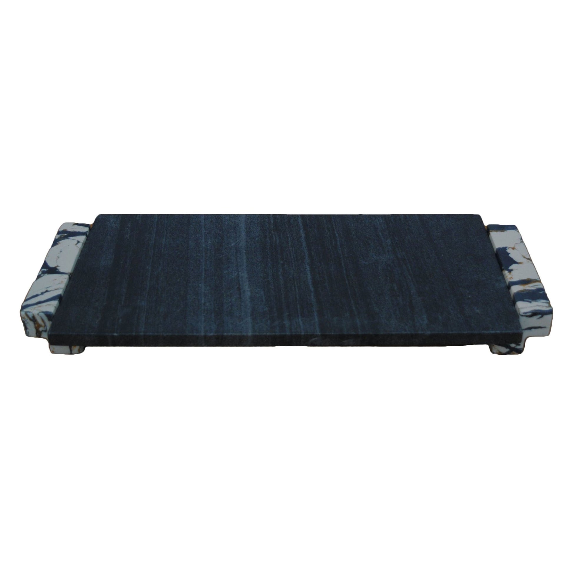 19" Calhoun Marble Tray Table Decors| Sagebrook Home