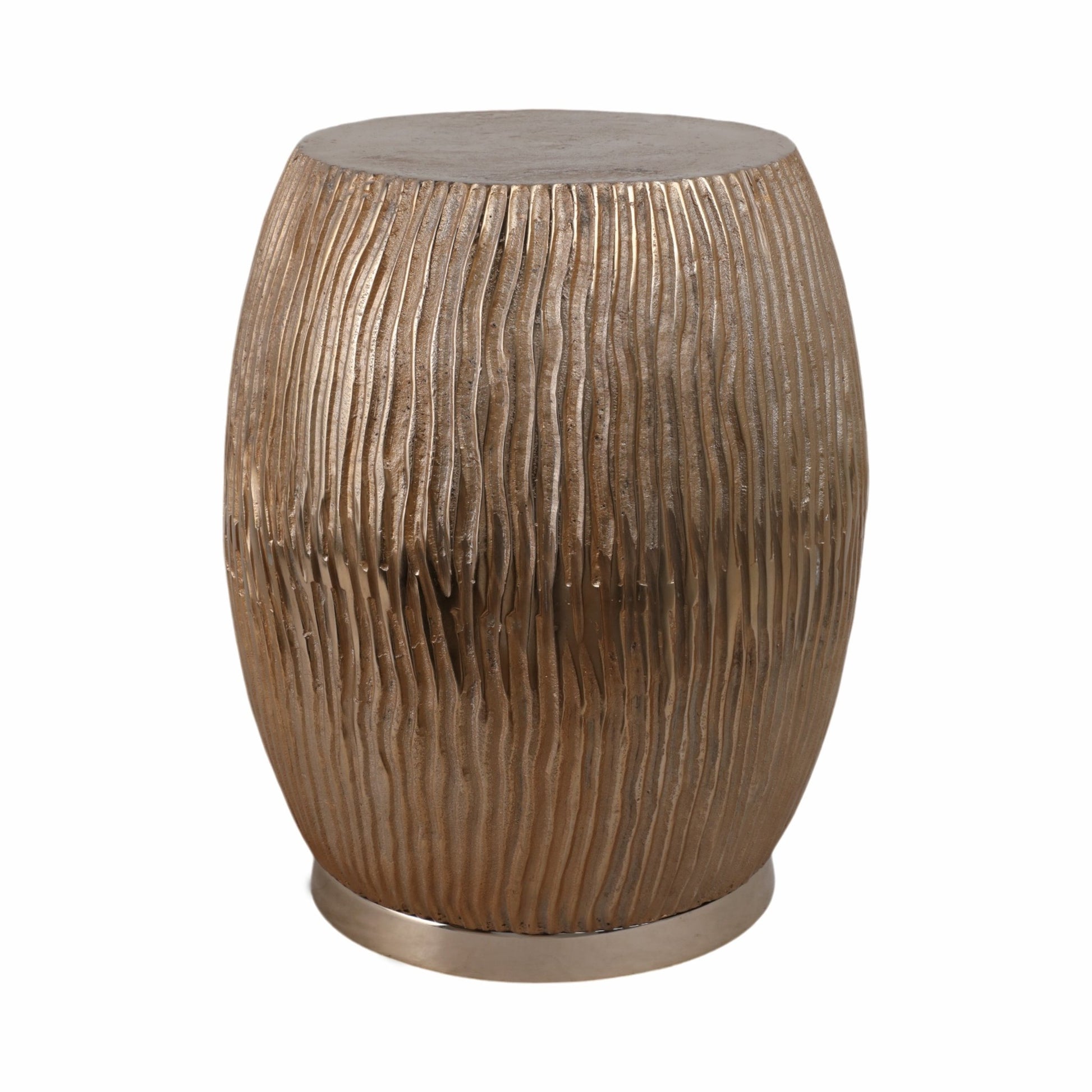 19" Cantor Champagne Stool Stools| Sagebrook Home