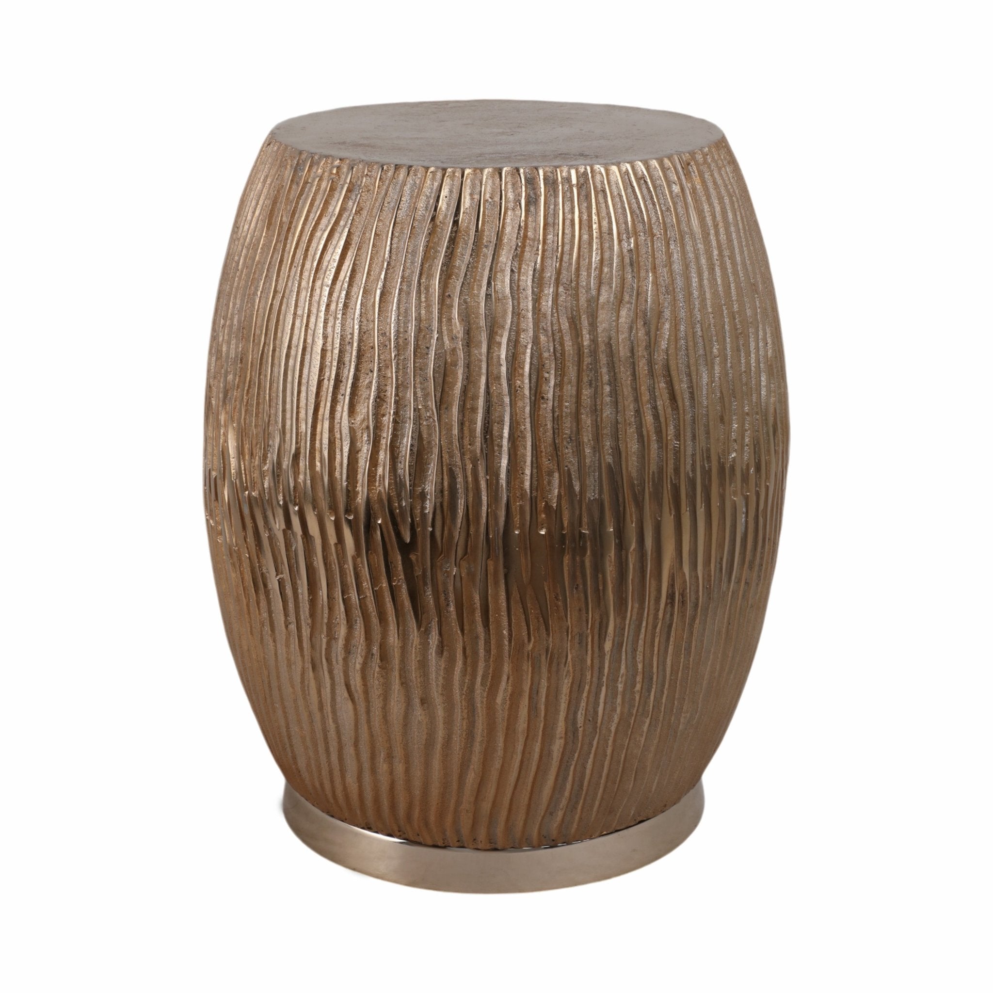 19" Cantor Champagne Stool Stools| Sagebrook Home
