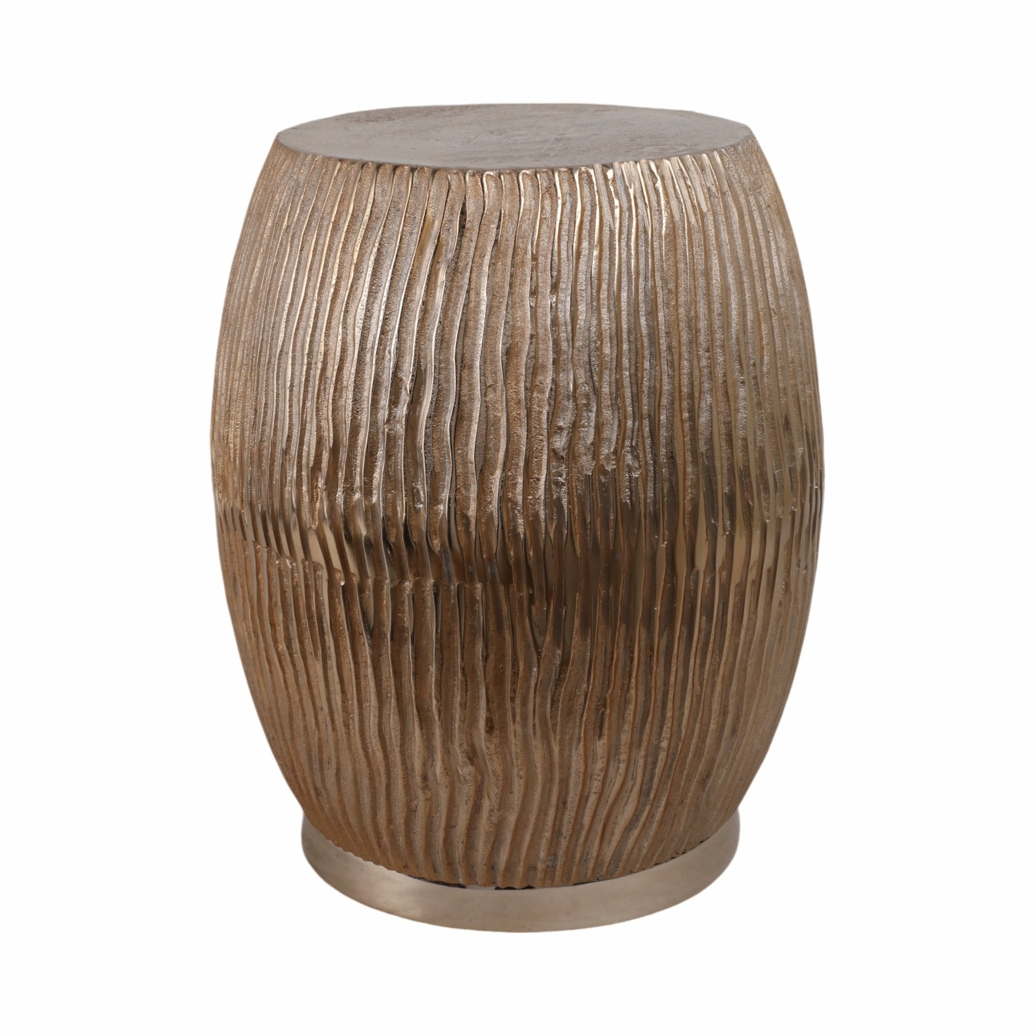 19" Cantor Champagne Stool Stools| Sagebrook Home