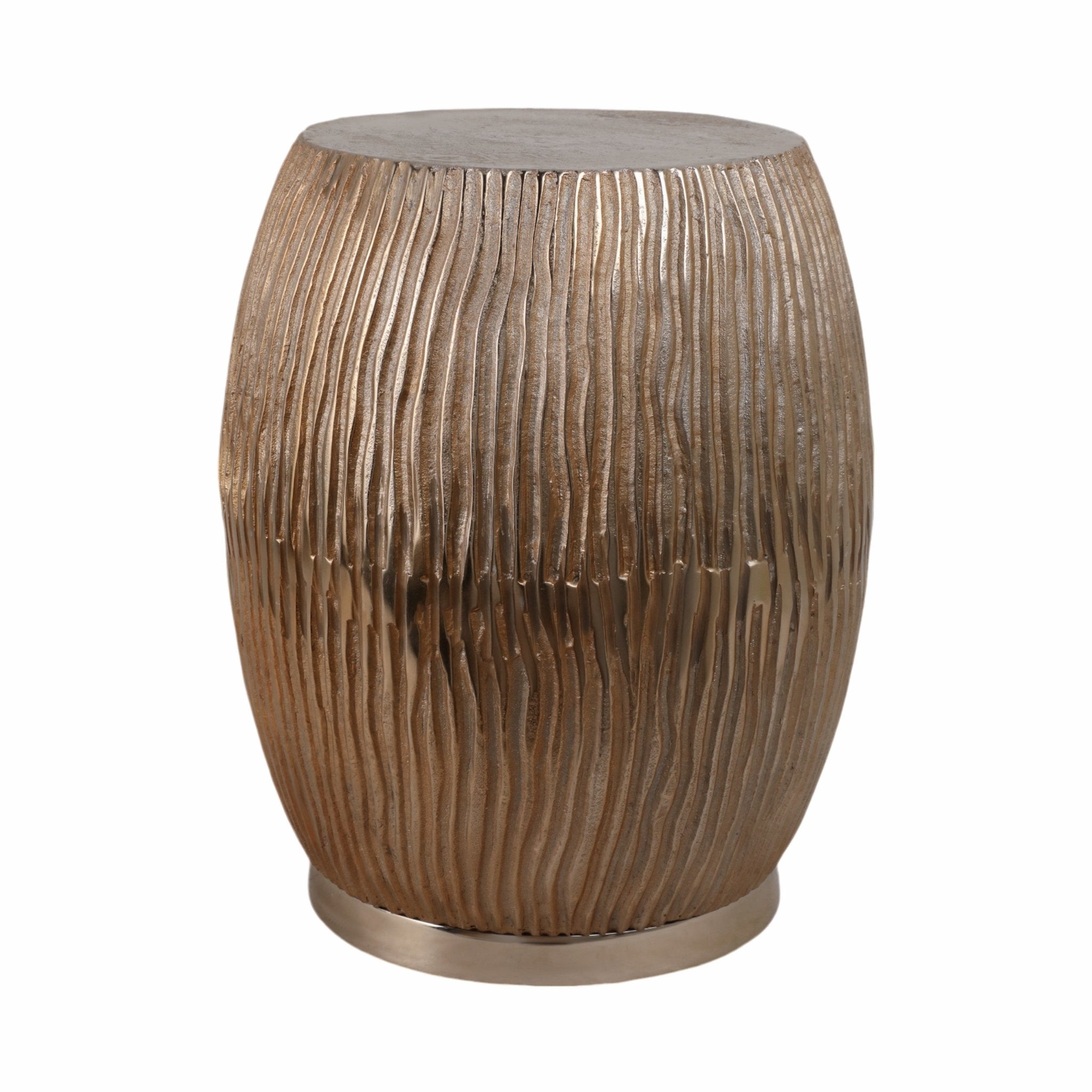 19" Cantor Champagne Stool Stools| Sagebrook Home