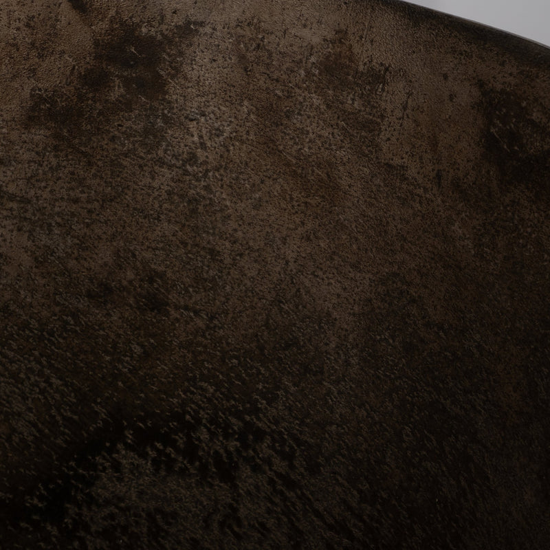 19" Cassendra Large Metal Vase, Gold - Al Rugaib Furniture