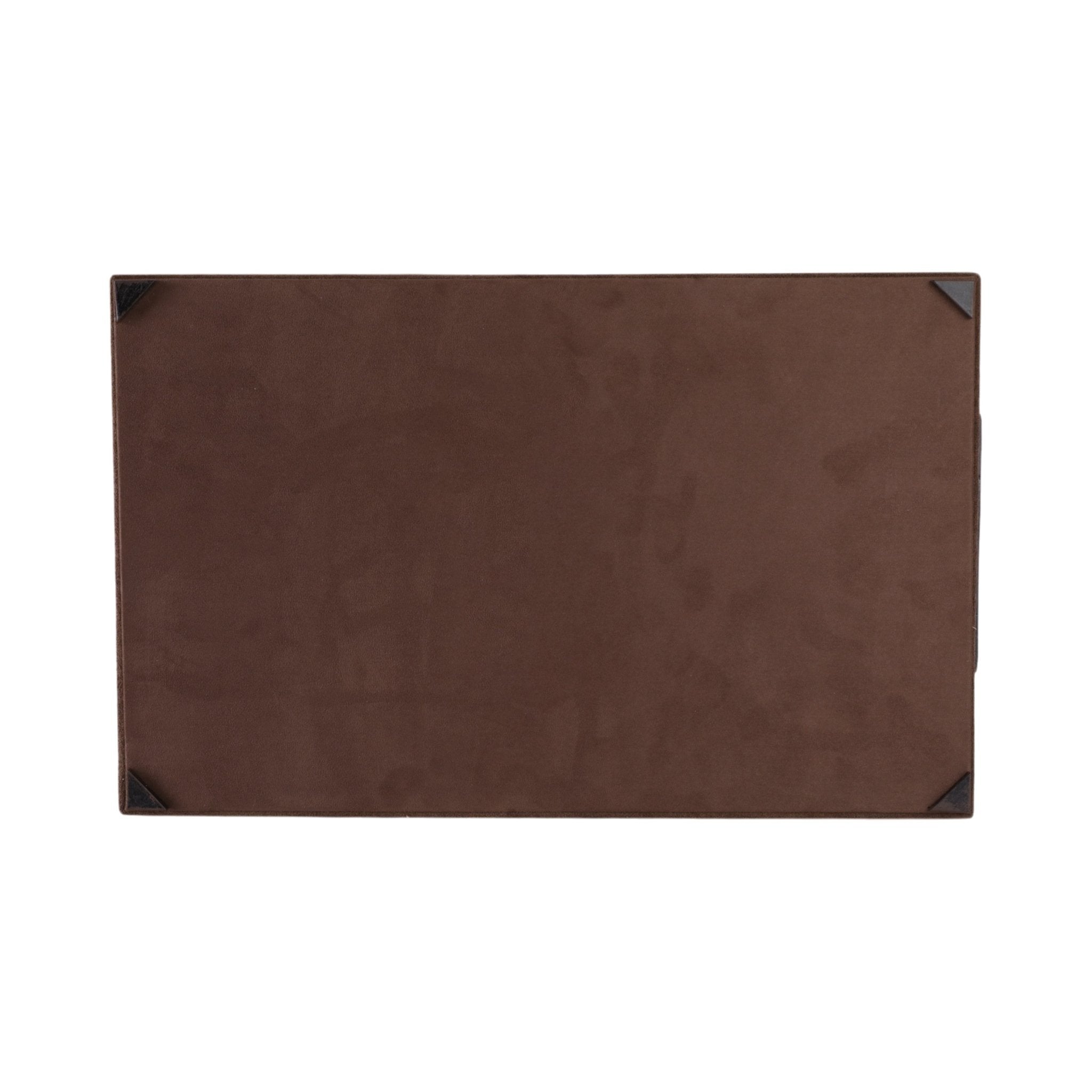 19" Delrio Suede & Gold Gemstone Hardware Tray Table Decors| Sagebrook Home